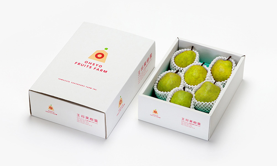 王将果樹園 果物用パッケージ