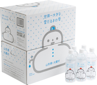 世界一大きな雪だるまの雫