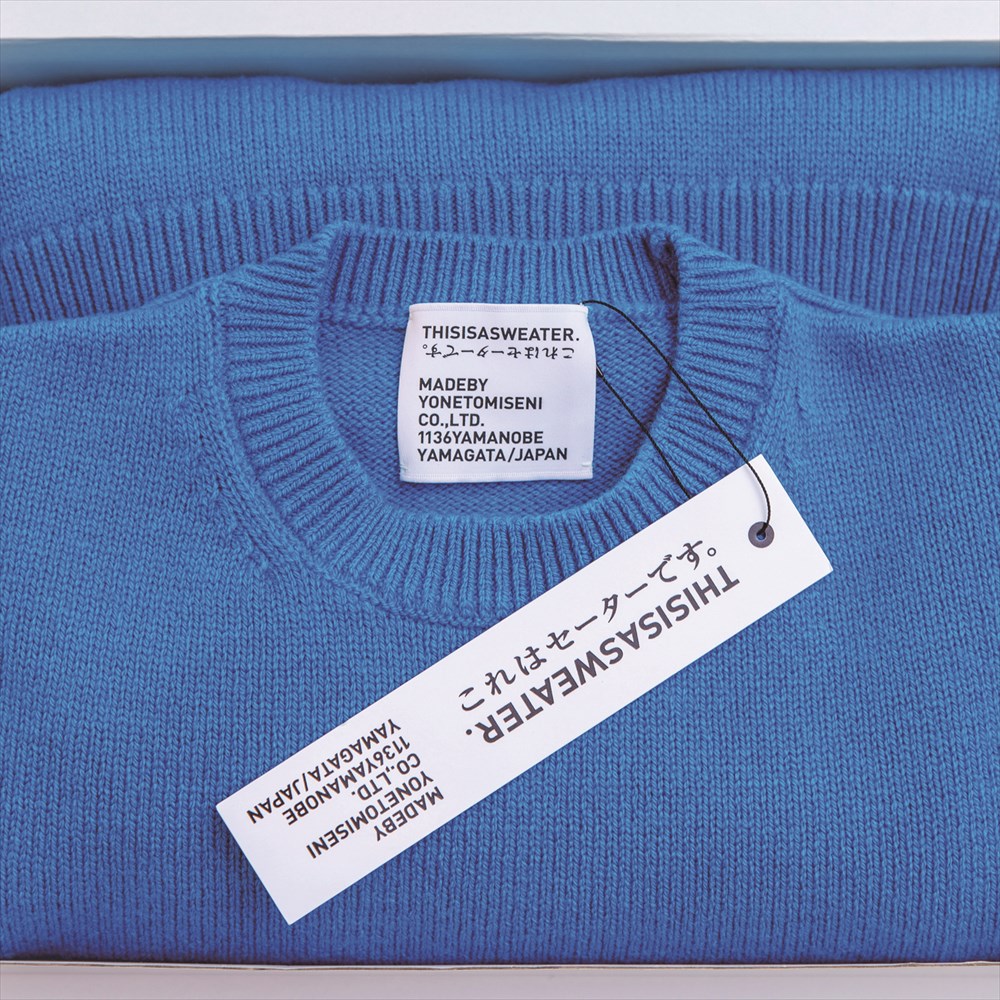THISISASWEATER. A SWEATER IS ORDINARY.