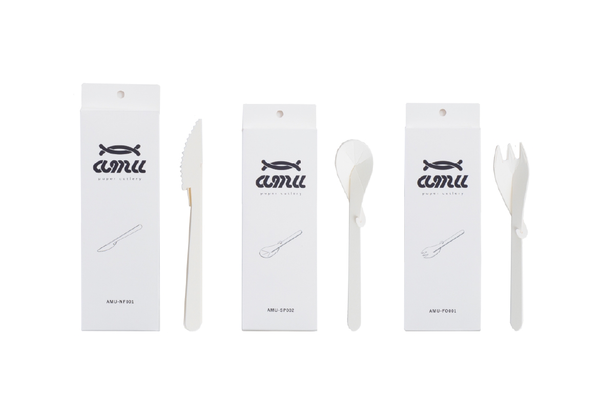 紙カトラリーamu