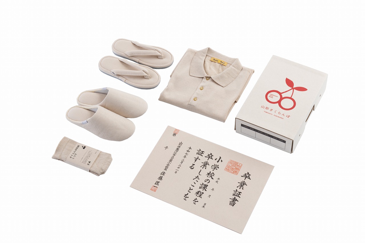 さくらんぼの剪定枝を利用した県内企業とのプロジェクト